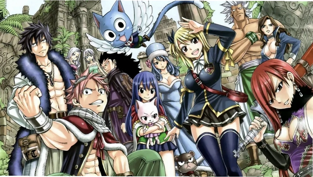 Nhân vật anime trong trang phục truyền thống Nhật Bản