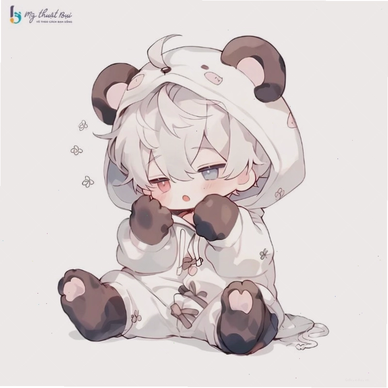 Nhân vật chibi nam phong cách hoàng tử