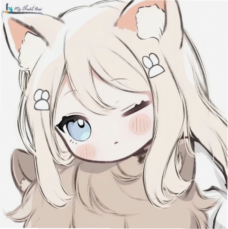 Nhiều mẫu vẽ chibi cute girl đáng yêu