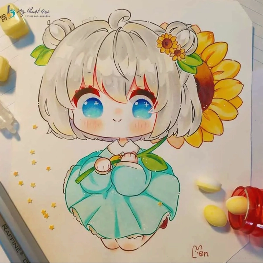 Nhiều mẫu vẽ chibi đa dạng