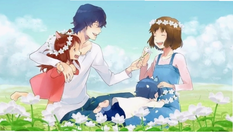 Phim anime Wolf Children
