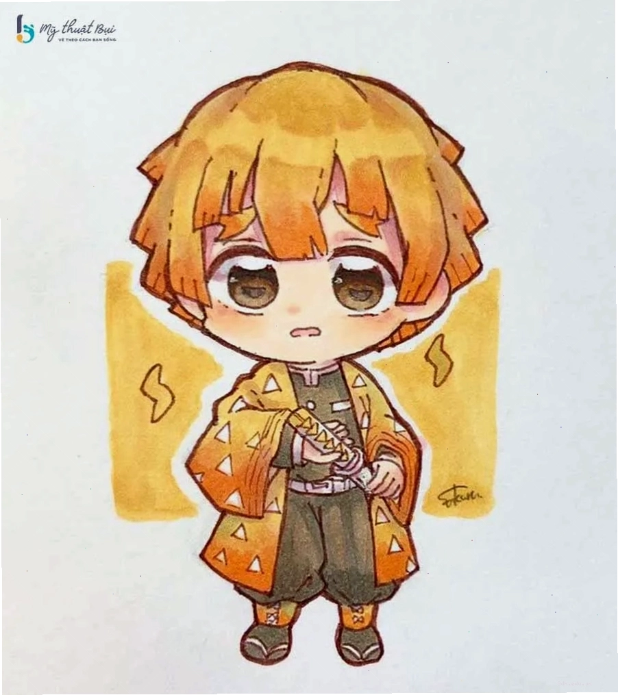 Phong cách vẽ anime chibi hiện đại