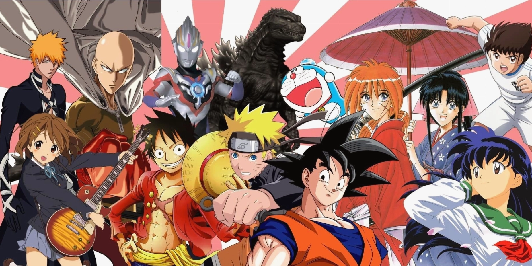 Poster của một bộ anime nổi tiếng