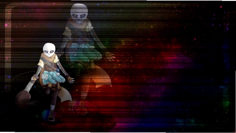Sans chibi cầm bánh quy, trông rất thèm ăn