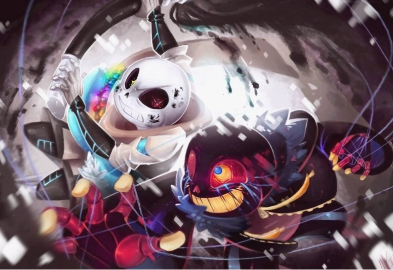 Sans chibi cùng Papyrus, tạo nên cặp đôi anh em hài hước