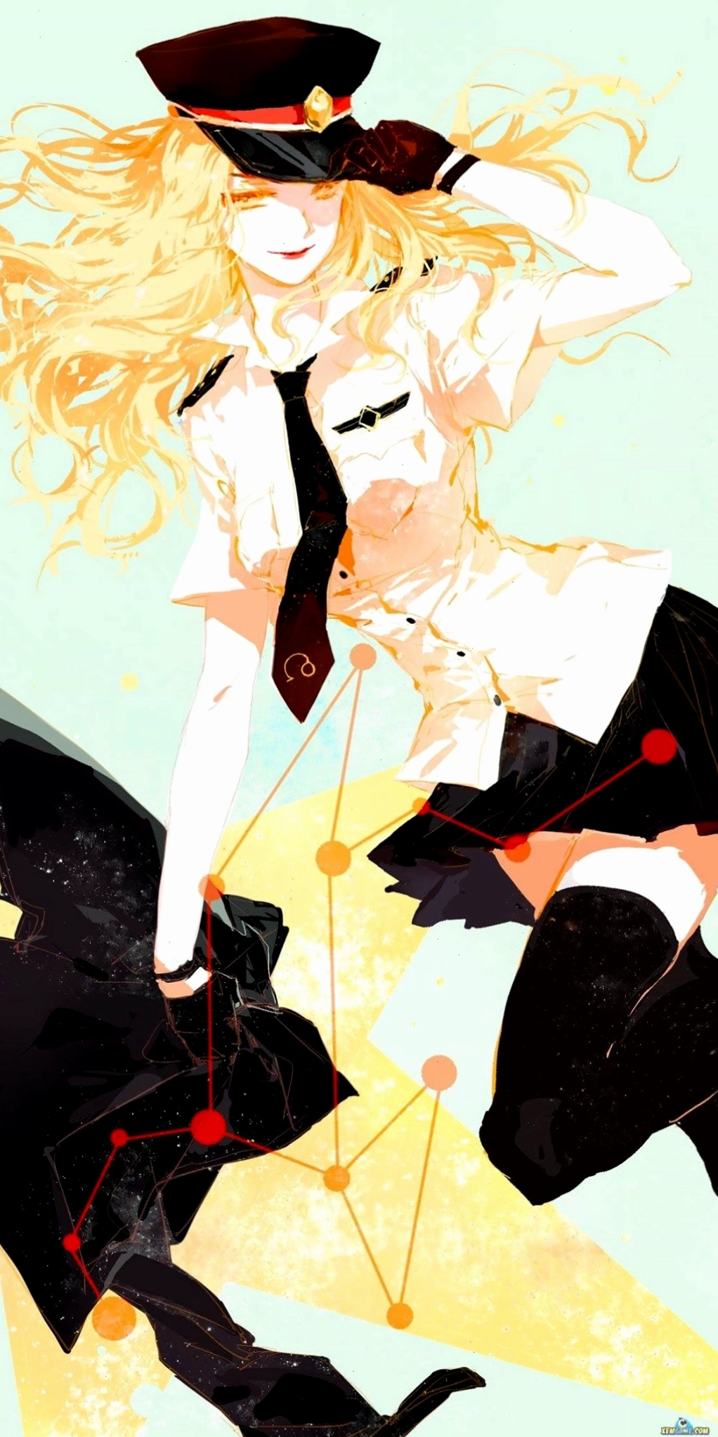 Song Tử anime chibi với nét tinh nghịch và biểu cảm đa dạng