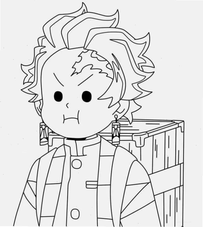 Tanjiro chibi cute