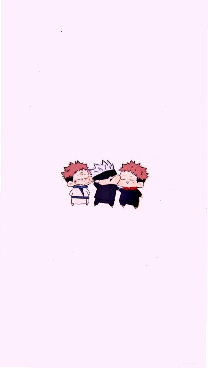 Tạo hình Sukuna và Gojo phiên bản chibi