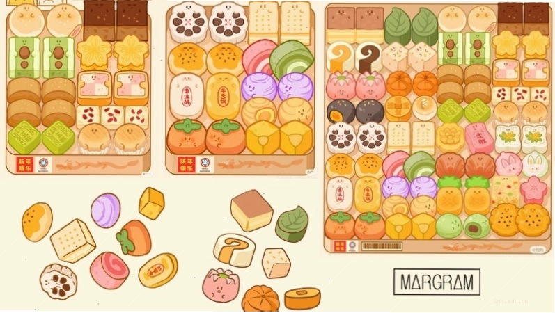 Thế giới bánh ngọt chibi muôn hình vạn trạng