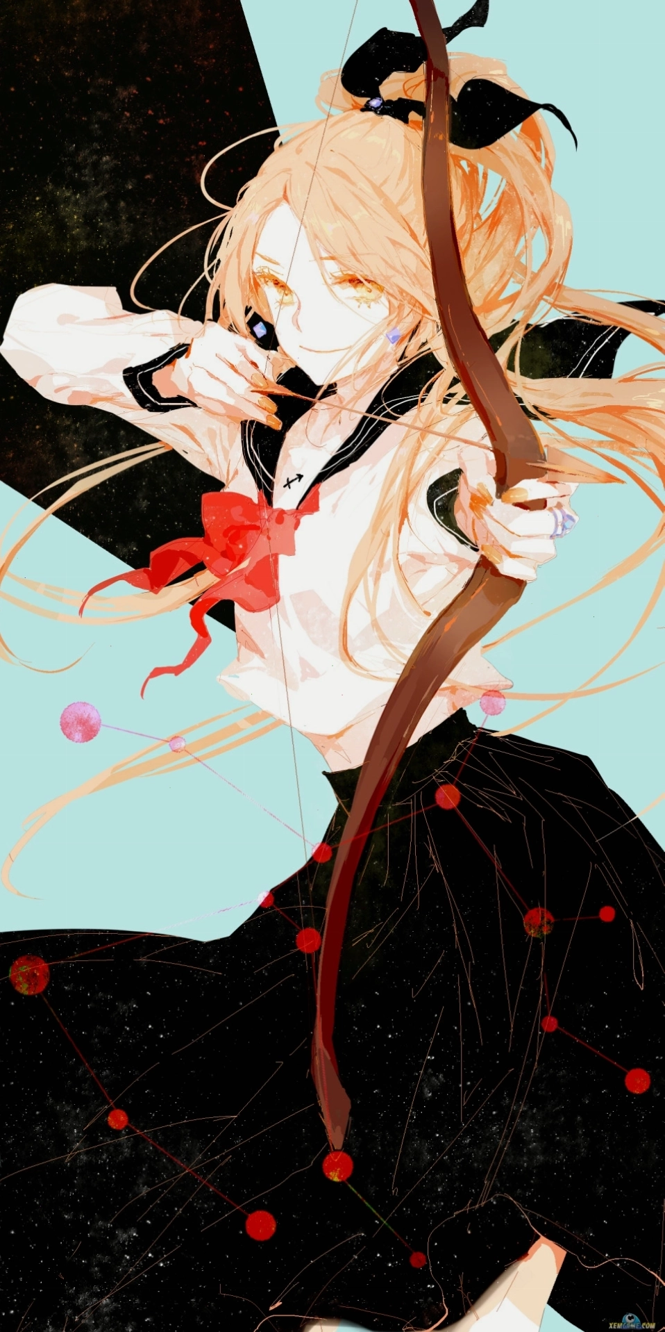 Thiên Bình anime nữ với vẻ đẹp hài hòa và khí chất thanh tao