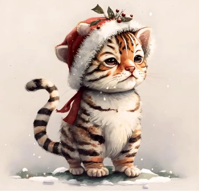 Tranh tô màu hổ con cute chibi với các đường nét đơn giản, dễ tô
