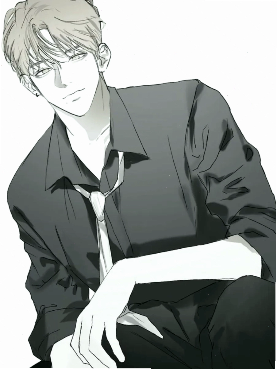 Tranh vẽ anime nam phong cách mạnh mẽ