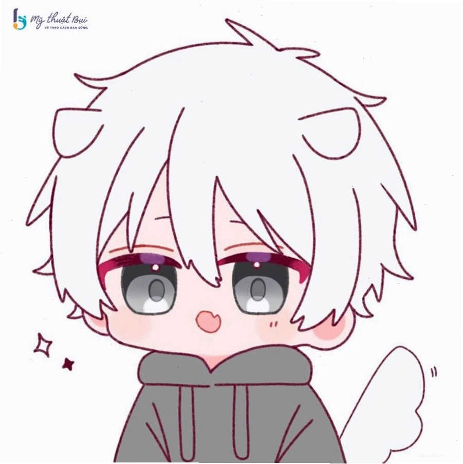 Tranh vẽ chibi nam phong cách năng động