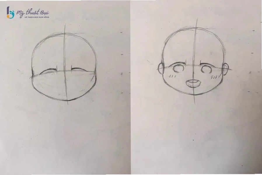 Vẽ mắt và biểu cảm cho nhân vật Chibi