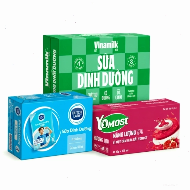 Khuyến mãi Tặng 10K mua sữa thùng các loại cho gia đình