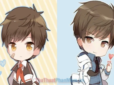 Cute Lạnh Lùng Ảnh Anime Chibi Boy Đốn Tim Người Xem Năm 2026