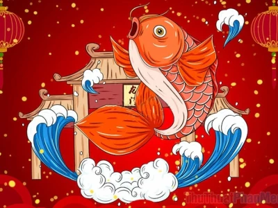 Hình nền cá chép vượt vũ môn: Ý nghĩa, biểu tượng và cách chọn đẹp nhất