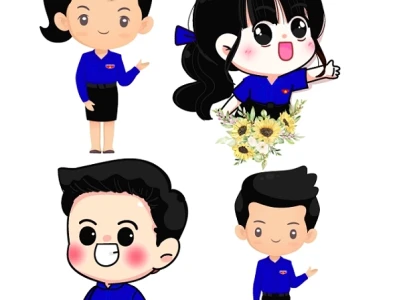 Khám phá Kho Tàng Chibi Đoàn Thanh Niên Vector Độc Đáo Nhất 2026