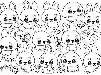 Khám Phá Thế Giới Con Thỏ Hình Cute Chibi Đáng Yêu Nhất 2026