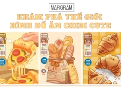 Khám phá thế giới hình đồ ăn chibi cute đầy mê hoặc