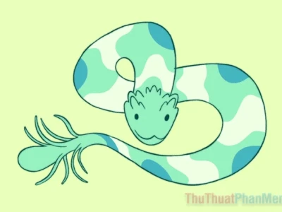 Khám phá thế giới hình rắn chibi đáng yêu và ngộ nghĩnh
