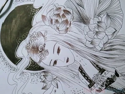 Khám Phá Thế Giới Tranh Tô Màu Anime Cổ Trang Nữ Đầy Sáng Tạo