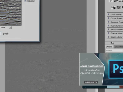 Các thủ thuật khắc phục lỗi photoshop bị treo hiệu quả nhất 2026